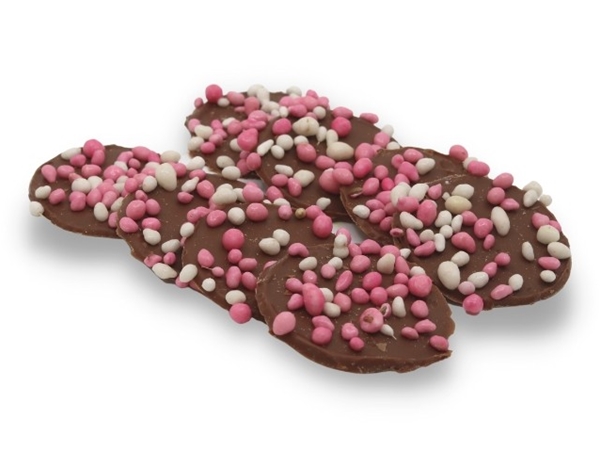 Doosje Geboorte Chocolade Roze